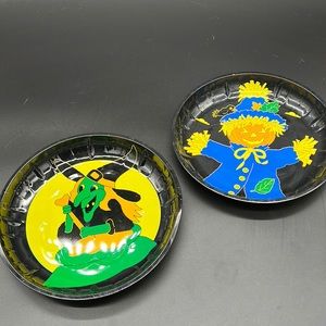 Halloween tin trays